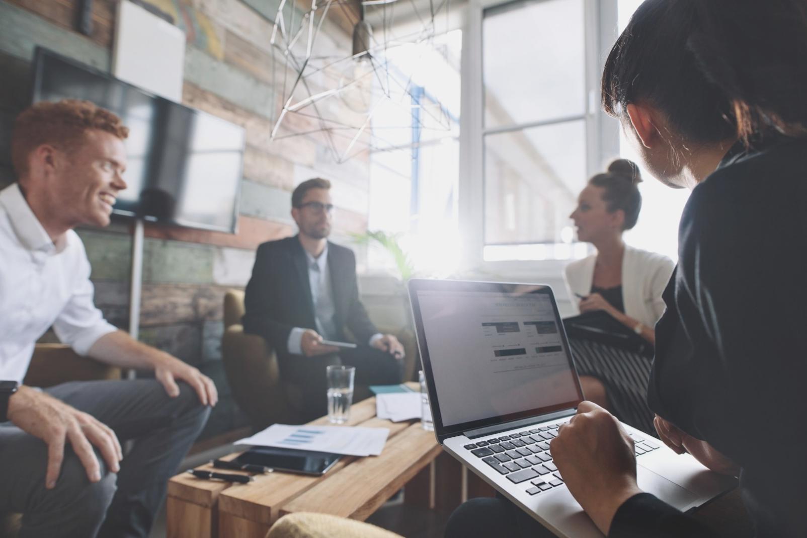 Professional audit workspace with financial documents and analysis tools